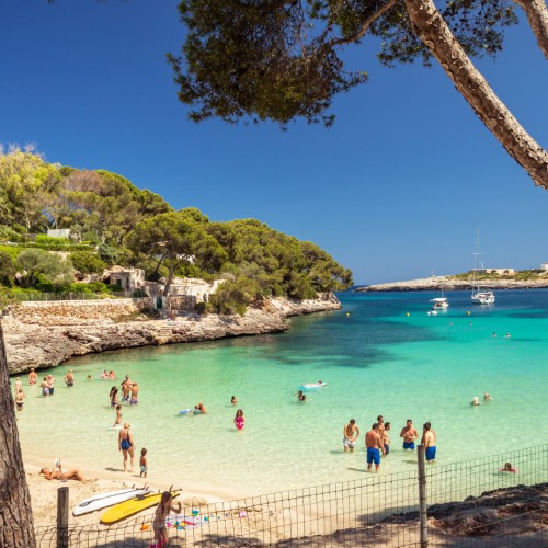 Cala d'Or Strand mit Bucht