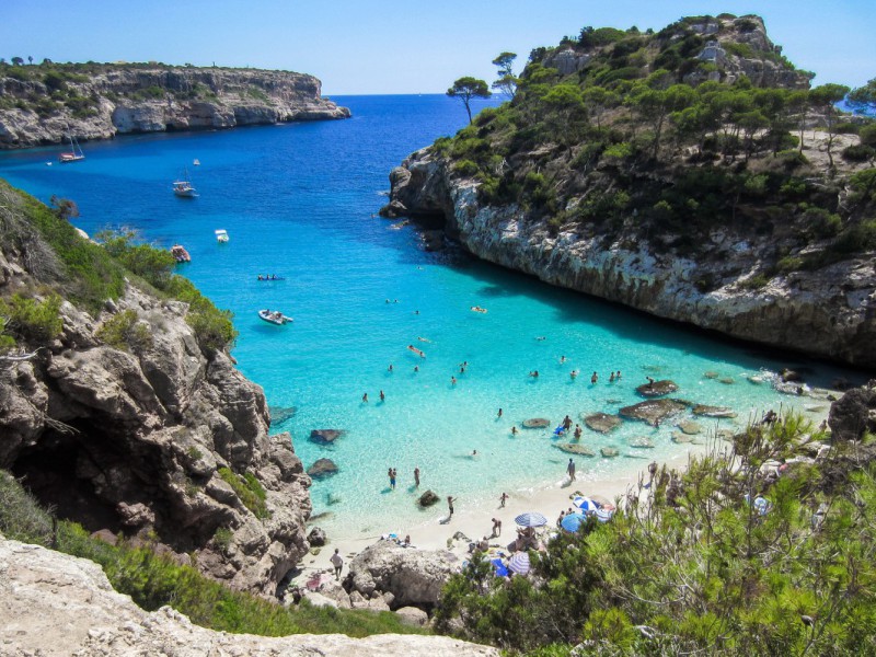 Bucht auf Mallorca